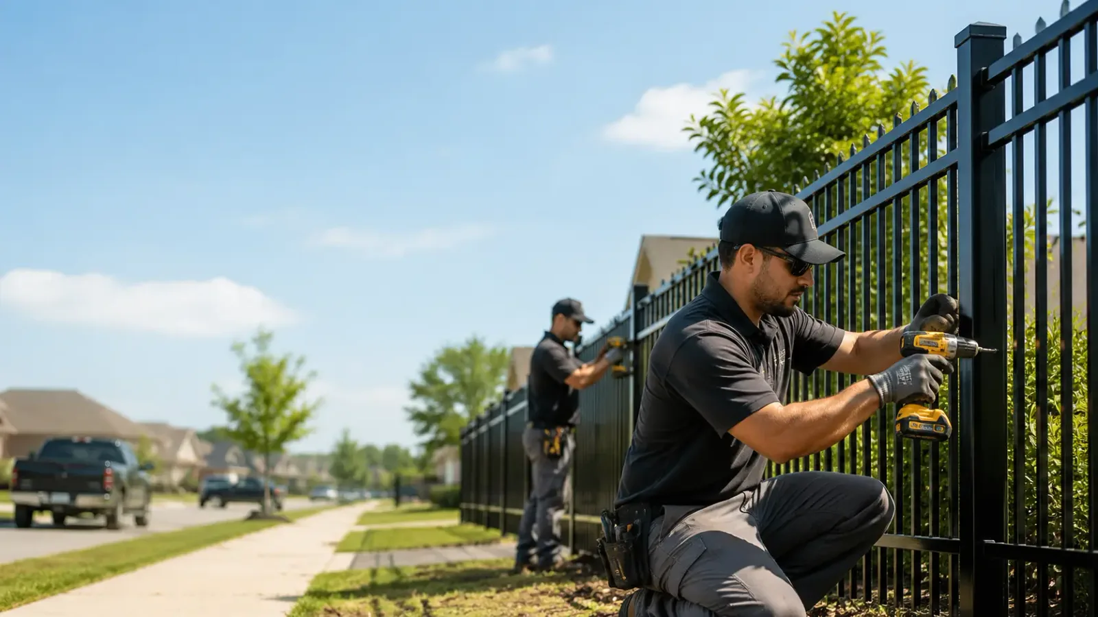 Metal Fence Installation in Summit Point, WV